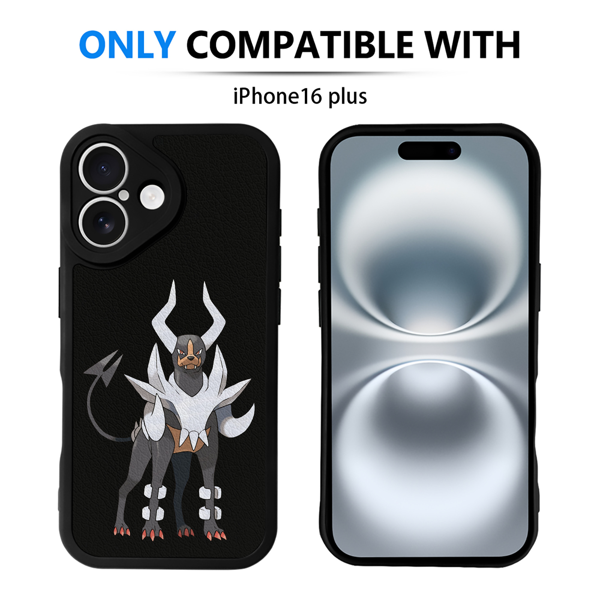 （画像用） ポケットモンスター Pokémon 【iPhone 16シリーズ対応】シリコンスマホケース（レザー調） 材質：シリコン